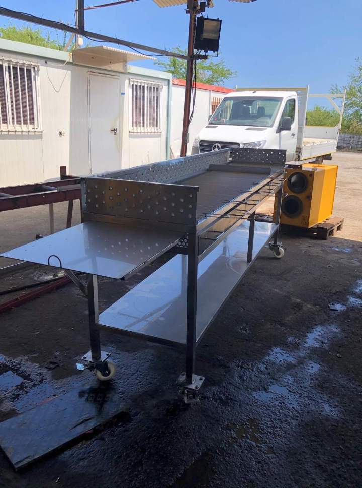 Fabrication de barbecue pour restaurant La Réunion